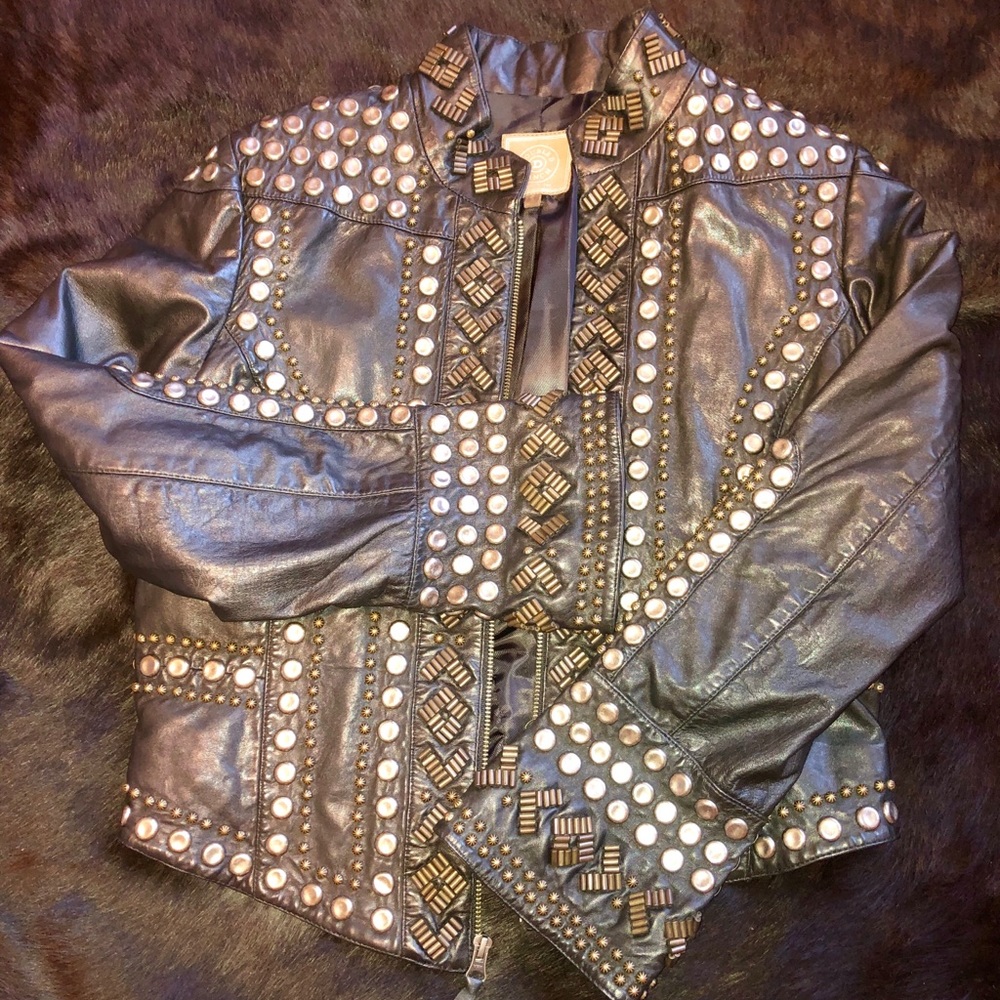 Double D Ranch leather jacket